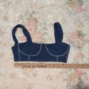 WeWoreWhat Dark Blue Bandeau